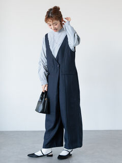 セール】 麻調オールインワン《2025spring catalog item