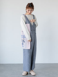 セール】 麻調オールインワン《2025spring catalog item