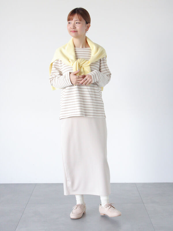 ニット セーター ミラノリブボートネックニットプルオーバー 「大きいサイズ有」シックスタイル レディース CHIC STYLE ニット セーター ミラノリブボートネックニットプル