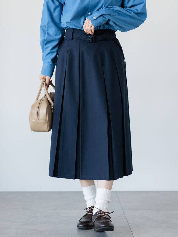 セール】 ボックスプリーツスカート《2025spring catalog item