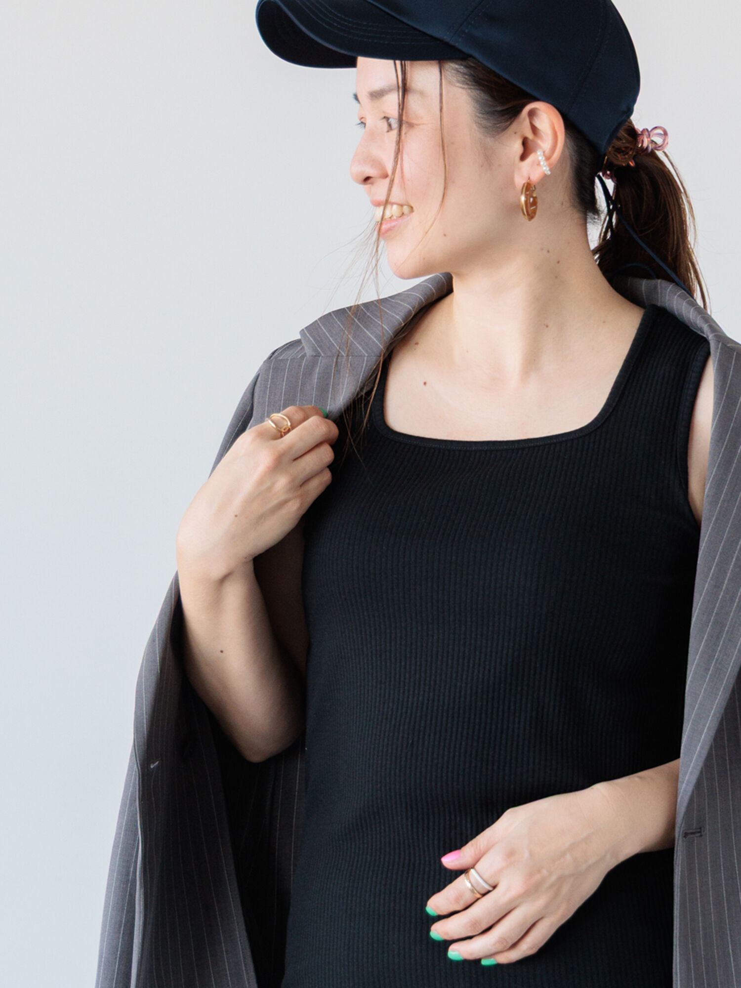 L.G.B. ブリーチ タンクトップ Front Logo Rib Tank Top