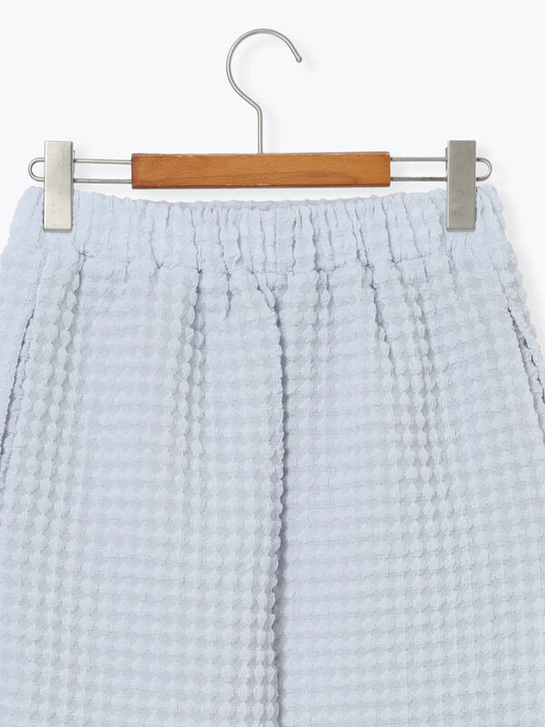 セール】 ふくれジャカードナロースカート（オフホワイト/ブラック