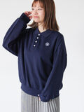 ポロ裏毛プルオーバー《2025spring catalog item》（ネイビー）｜Lugnoncure（ルノンキュール）通販