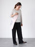 裾ドロストボートネックニット《2025spring catalog item》（グレー/ベージュ/ブルー）｜Lugnoncure（ルノンキュール）通販