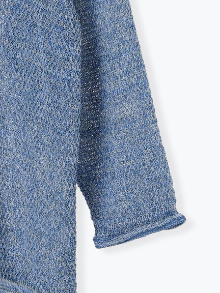 裾ドロストボートネックニット《2025spring catalog item》（グレー/ベージュ/ブルー）｜Lugnoncure（ルノンキュール）通販