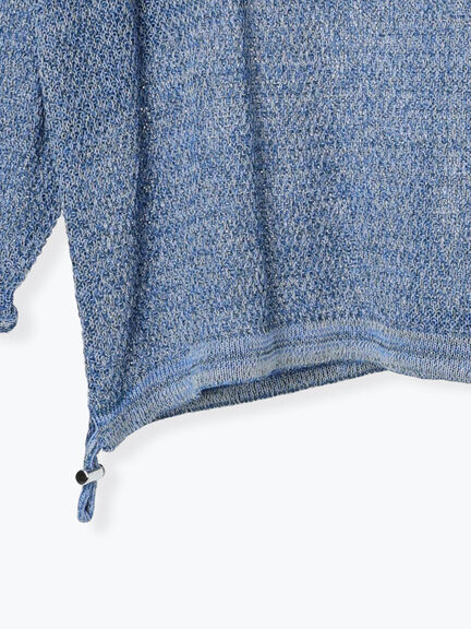 裾ドロストボートネックニット《2025spring catalog item》（グレー/ベージュ/ブルー）｜Lugnoncure（ルノンキュール）通販