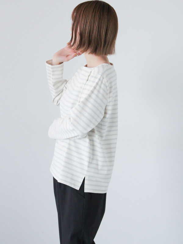 セール】 ボーダー長袖カットソー《2025spring catalog item