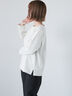ボーダー長袖カットソー《2025spring catalog item》（オフホワイト/グレー/ベージュ/オレンジ）｜Lugnoncure（ルノンキュール）通販