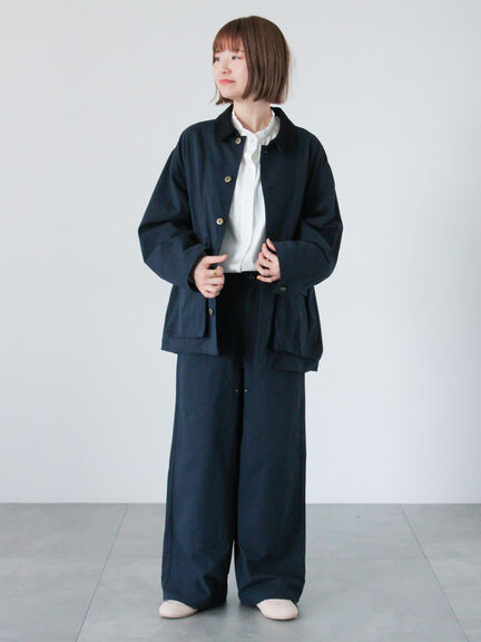 ワークストレートパンツ《2025spring catalog item》（オフホワイト/ベージュ/ネイビー）｜Lugnoncure（ルノンキュール）通販