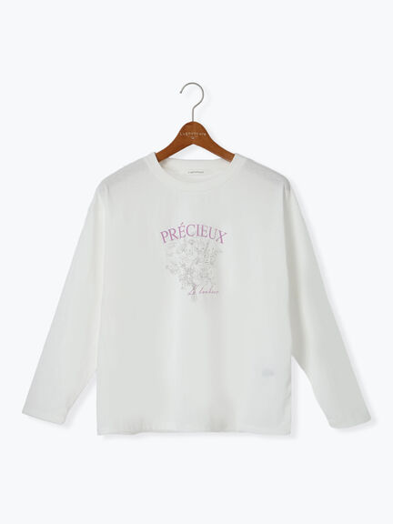 アソート柄プリントTシャツ（オフホワイト/チャコールグレー/イエロー）｜Lugnoncure（ルノンキュール）通販