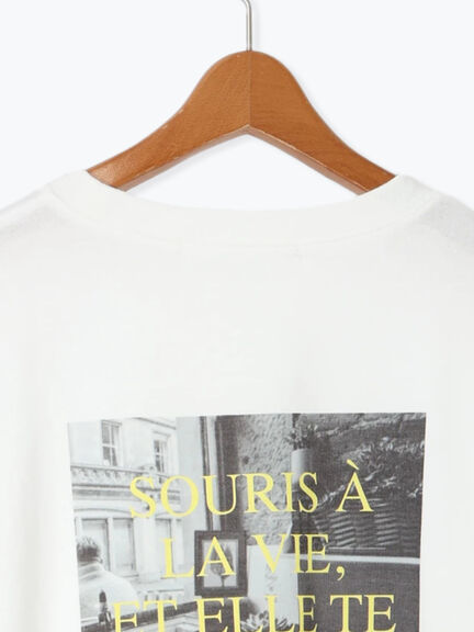 アソート柄プリントTシャツ（オフホワイト/チャコールグレー/イエロー）｜Lugnoncure（ルノンキュール）通販