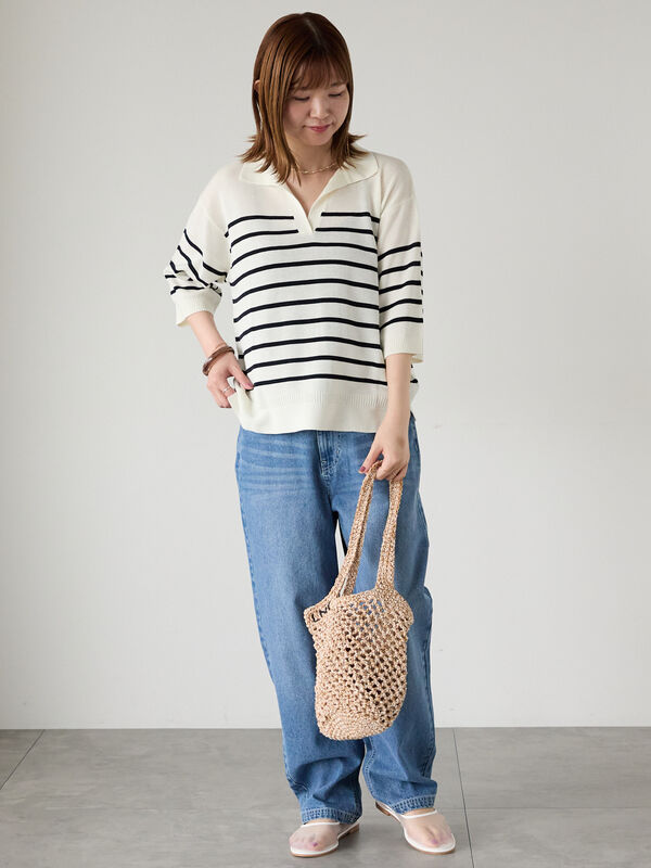 SeaRoomlynn Heavyブークレスキッパーニット searoomlynn Heavyブークレスキッパーニット
