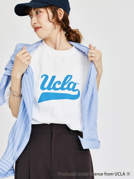 【UCLA】テールロゴTシャツ（オフホワイト/ブラック）｜Lugnoncure（ルノンキュール）通販