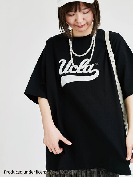 【UCLA】テールロゴTシャツ（オフホワイト/ブラック）｜Lugnoncure（ルノンキュール）通販