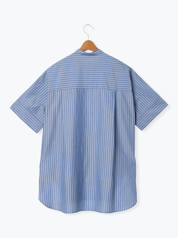 Curensology <&RC>バンドカラーシャツ　ブルー item_139045_main_85_1717716668.jpg