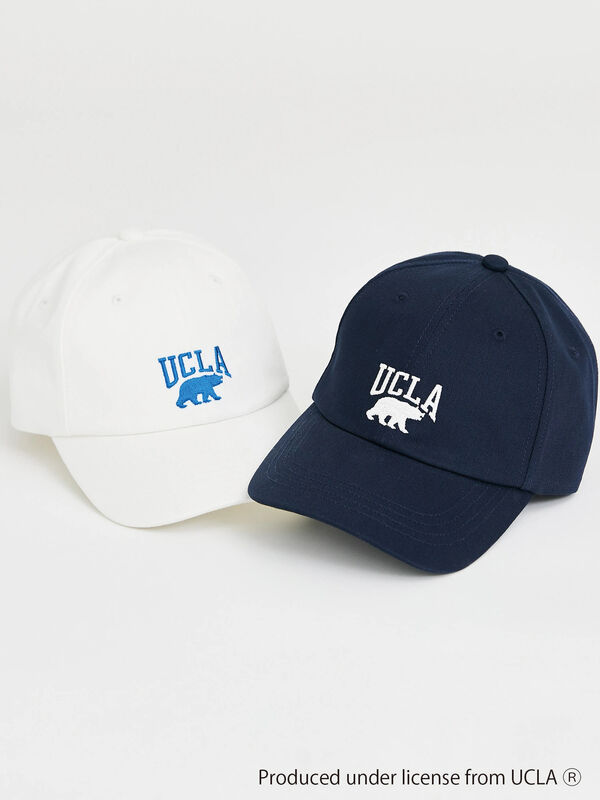 【UCLA】刺繍入りキャップ（ネイビー/キナリ）｜Lugnoncure（ルノンキュール）通販