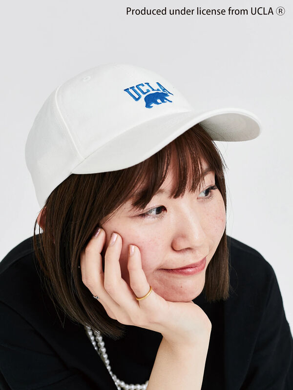 【UCLA】刺繍入りキャップ（キナリ）｜Lugnoncure（ルノンキュール）通販