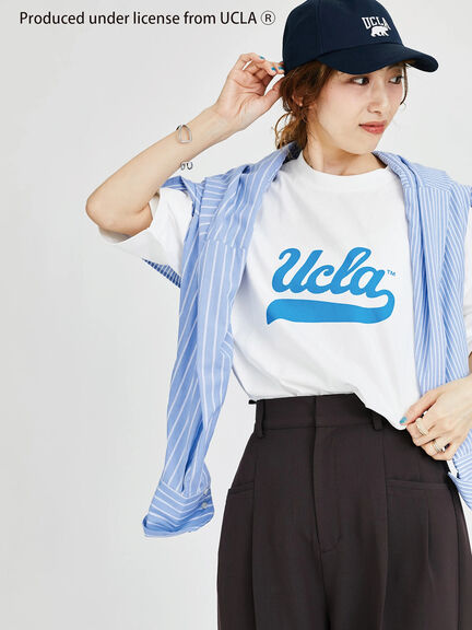 【UCLA】刺繍入りキャップ（ネイビー/キナリ）｜Lugnoncure（ルノンキュール）通販