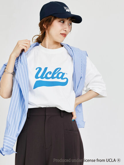 【UCLA】刺繍入りキャップ（ネイビー/キナリ）｜Lugnoncure（ルノンキュール）通販