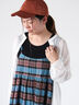 前後2WAYテレコタンクトップ《2025summer catalog item》（オフホワイト/グレー/ブラック）｜Lugnoncure（ルノンキュール）通販