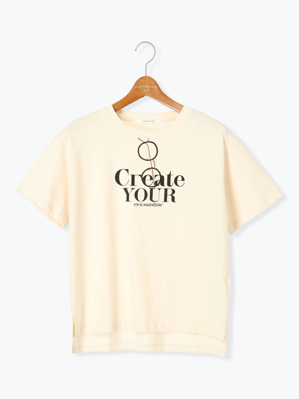 新品未使用CADUNE（カデュネ）エンブレム刺繍T－shirt （白） 新品未使用CADUNE（カデュネ）エンブレム刺繍T－shirt （白