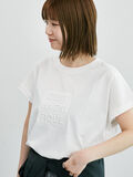 エンボスロゴTシャツ（オフホワイト）｜Lugnoncure（ルノンキュール）通販