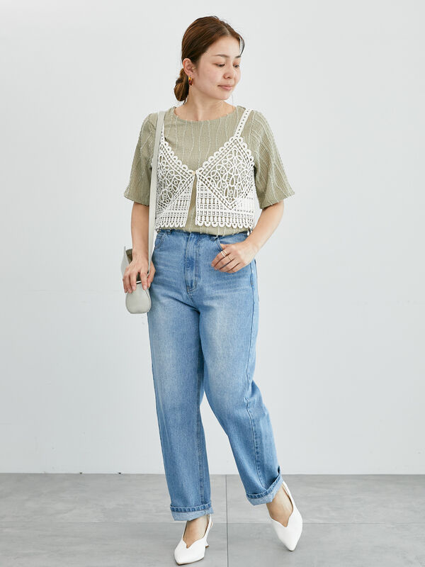 セール】 レースキャミソールビスチェ《2025summer catalog item