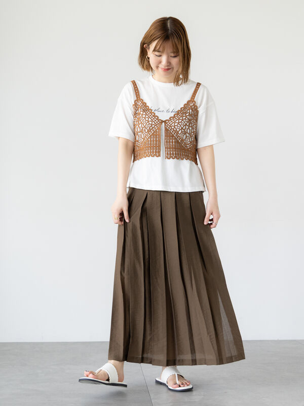 セール】 レースキャミソールビスチェ《2025summer catalog item