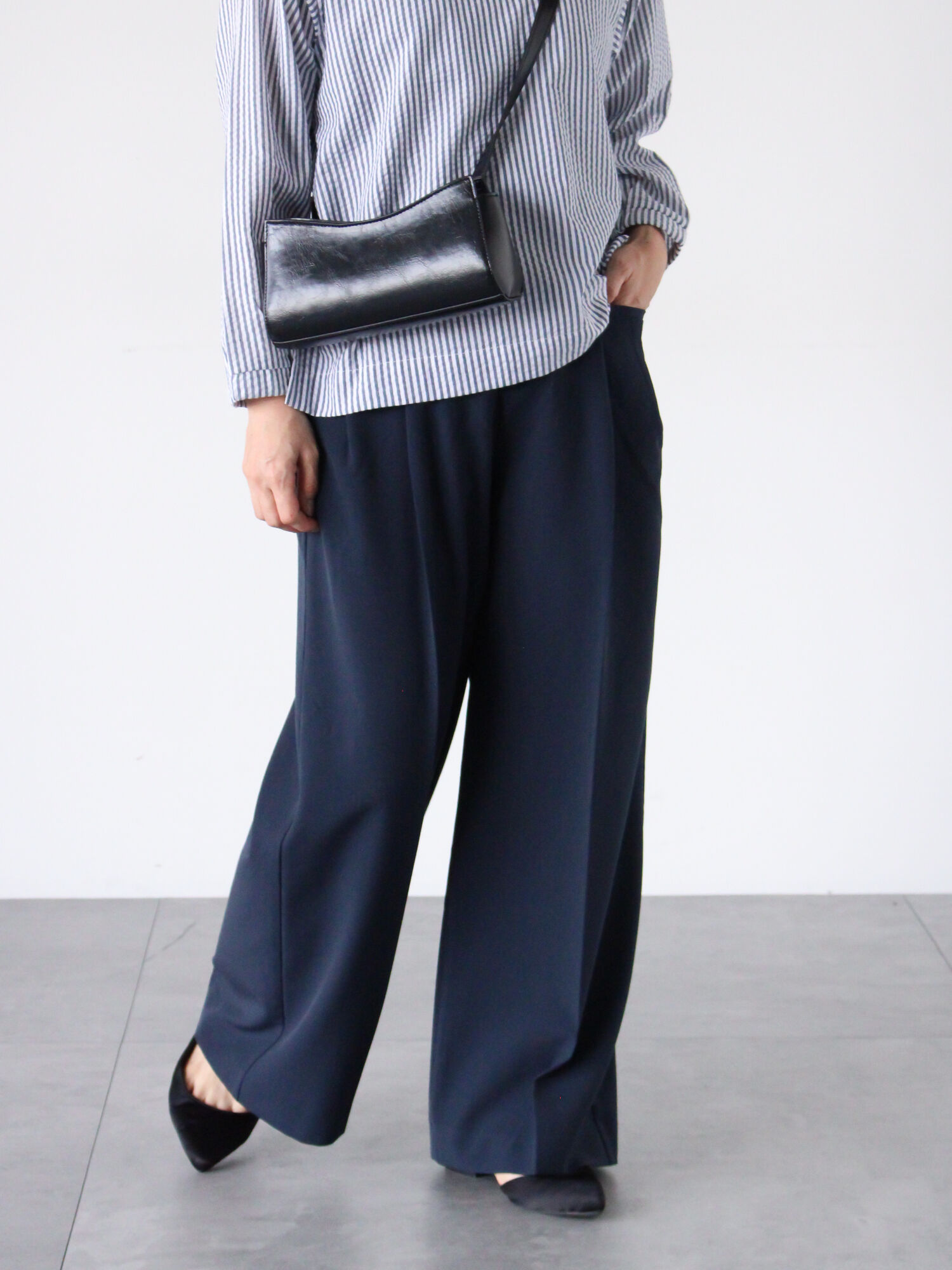 セール】 タックワイドパンツ《2025spring catalog item