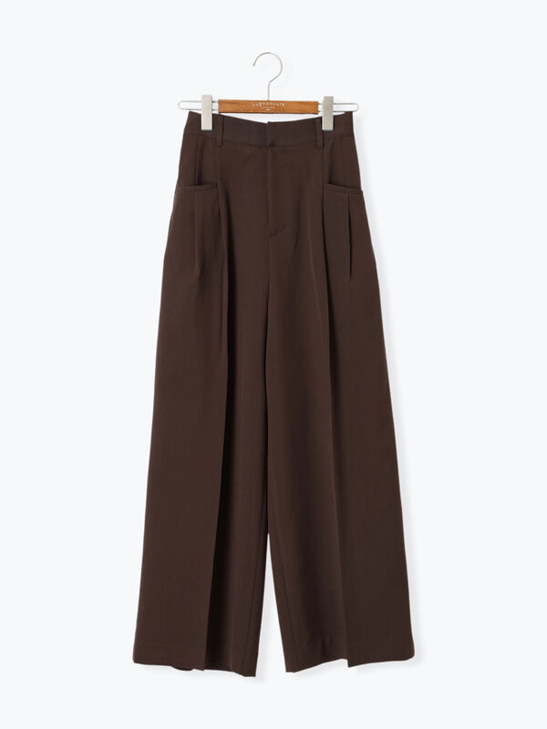 セール】 タックワイドパンツ《2025spring catalog item