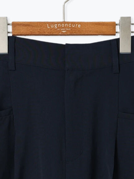 タックワイドパンツ《2025spring catalog item》（グレー/ブラウン/ネイビー）｜Lugnoncure（ルノンキュール）通販