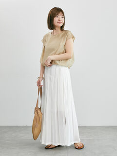前後2wayギマメッシュニット | AND ON JIONE STORE（アンドオン