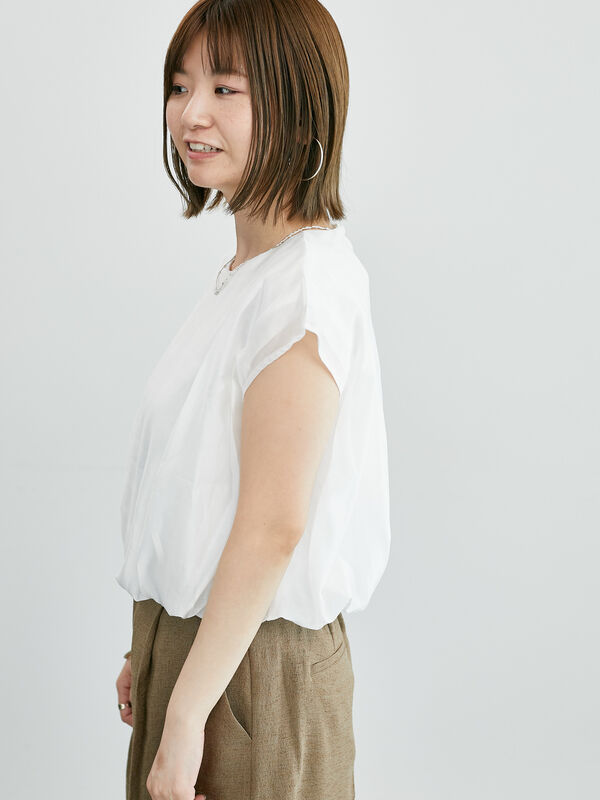 セール】 裾バルーントップス《2025summer catalog item》（オフ