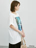 【Disney】ふしぎの国のアリス/プリントTシャツ2（オフホワイト/チャコールグレー）｜Lugnoncure（ルノンキュール）通販