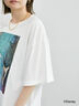 【Disney】ふしぎの国のアリス/プリントTシャツ2（オフホワイト/チャコールグレー）｜Lugnoncure（ルノンキュール）通販