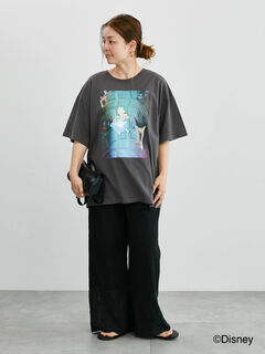 Disney】ふしぎの国のアリス/プリントTシャツ2（オフホワイト