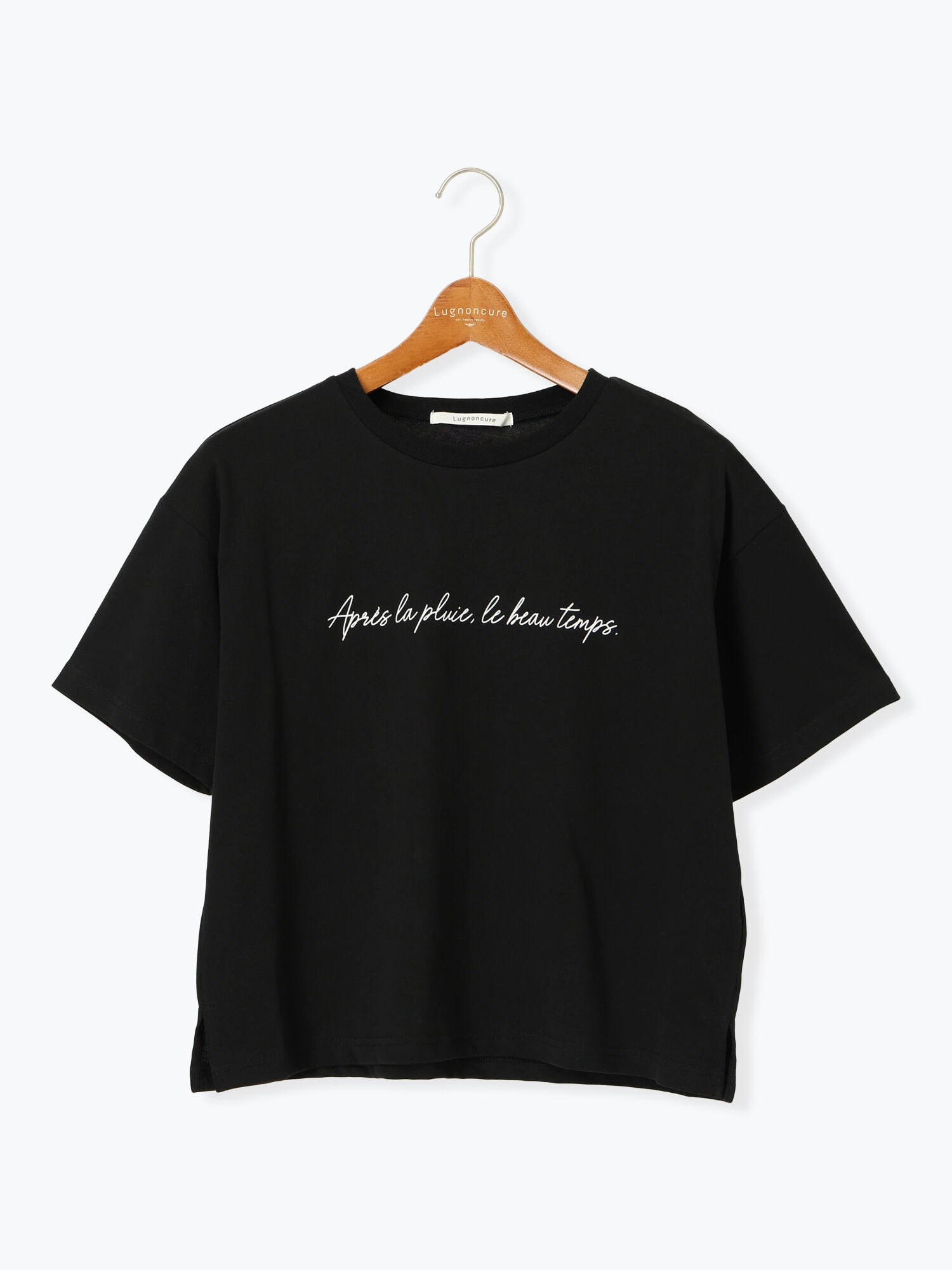 接触冷感】筆記体ロゴプリントTシャツ《2025summer catalog item