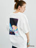【Disney】ふしぎの国のアリス/プリントTシャツ1（オフホワイト/チャコールグレー）｜Lugnoncure（ルノンキュール）通販