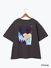 【Disney】ふしぎの国のアリス/プリントTシャツ1（オフホワイト/チャコールグレー）｜Lugnoncure（ルノンキュール）通販