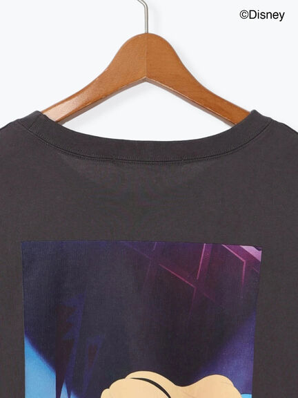 【Disney】ふしぎの国のアリス/プリントTシャツ1（オフホワイト/チャコールグレー）｜Lugnoncure（ルノンキュール）通販