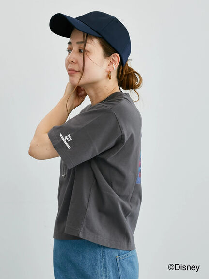【Disney】ふしぎの国のアリス/プリントTシャツ3（オフホワイト/チャコールグレー）｜Lugnoncure（ルノンキュール）通販