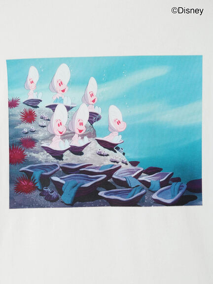 【Disney】ふしぎの国のアリス/プリントTシャツ3（オフホワイト/チャコールグレー）｜Lugnoncure（ルノンキュール）通販