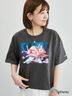 【Disney】ふしぎの国のアリス/プリントTシャツ4（オフホワイト/チャコールグレー）｜Lugnoncure（ルノンキュール）通販
