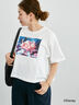【Disney】ふしぎの国のアリス/プリントTシャツ4（オフホワイト/チャコールグレー）｜Lugnoncure（ルノンキュール）通販