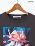 【Disney】ふしぎの国のアリス/プリントTシャツ4（オフホワイト/チャコールグレー）｜Lugnoncure（ルノンキュール）通販