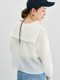 セーラーカラーシアーシャツ《2025summer catalog item》（オフホワイト）｜Lugnoncure（ルノンキュール）通販