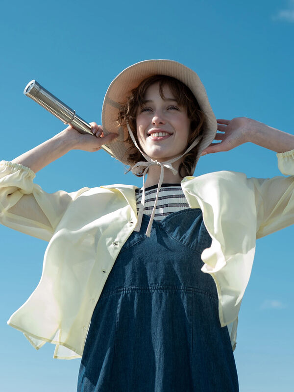 最先端 セール】 セーラーカラーシアーシャツ《2025summer catalog item トップス