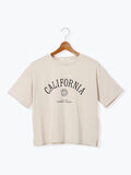 【接触冷感】カレッジ風ロゴTシャツ（グレー）｜Lugnoncure（ルノンキュール）通販