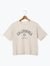 【接触冷感】カレッジ風ロゴTシャツ（グレー）｜Lugnoncure（ルノンキュール）通販