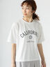 【接触冷感】カレッジ風ロゴTシャツ（オフホワイト/グレー/チャコールグレー）｜Lugnoncure（ルノンキュール）通販